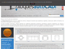 Tablet Screenshot of bloquesautocad.com